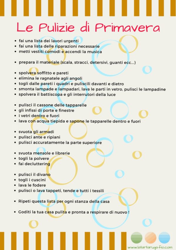 Pulizie di Primavera